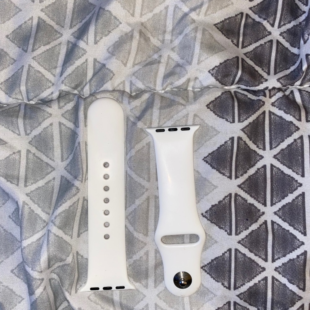 White Apple Watch band 38mm
